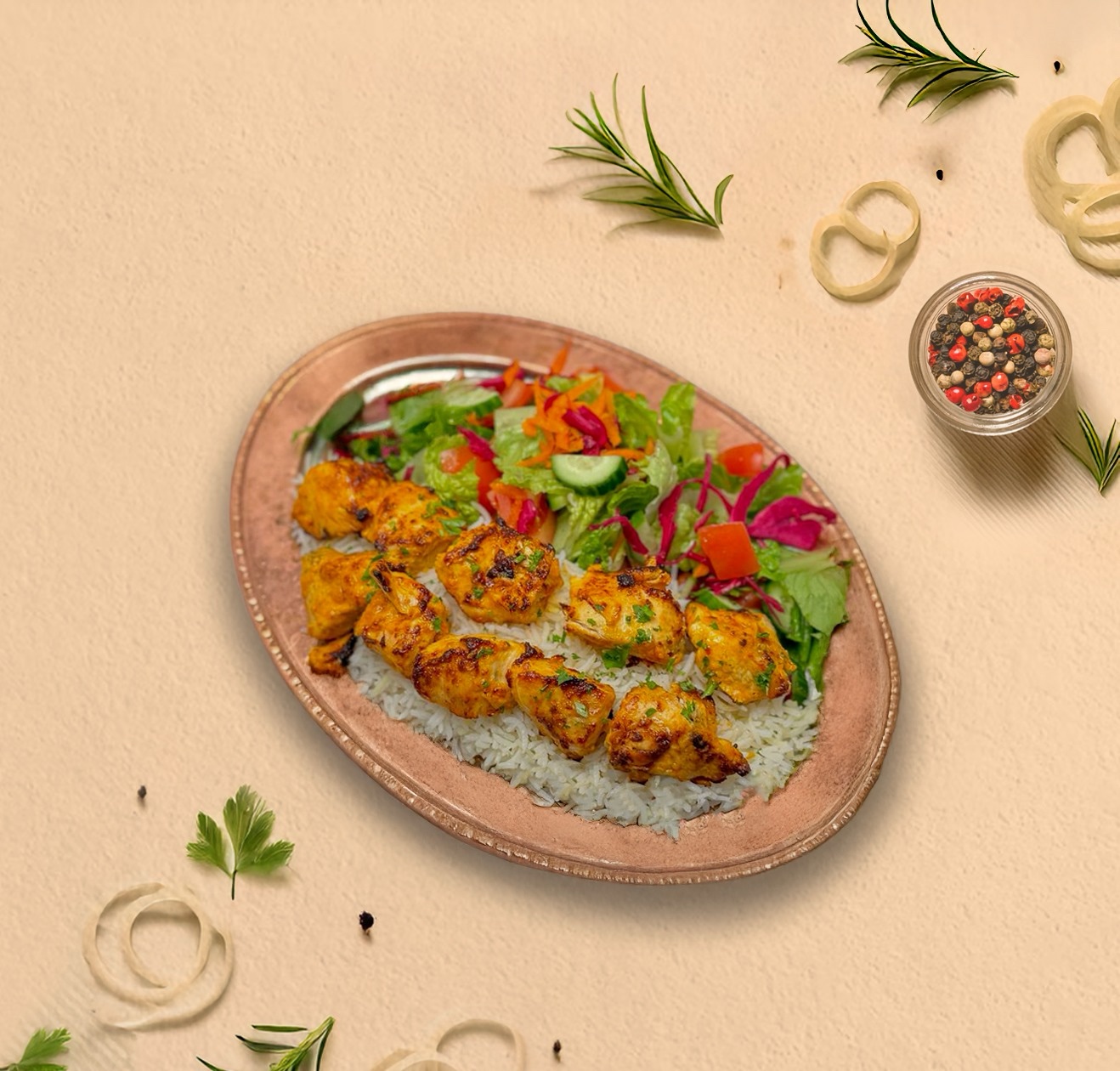 Shish Taouk Chicken (2Sk)