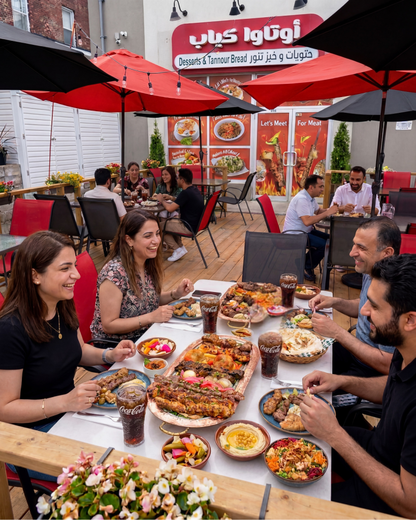 Dine-In Middle Eastern Restaurant